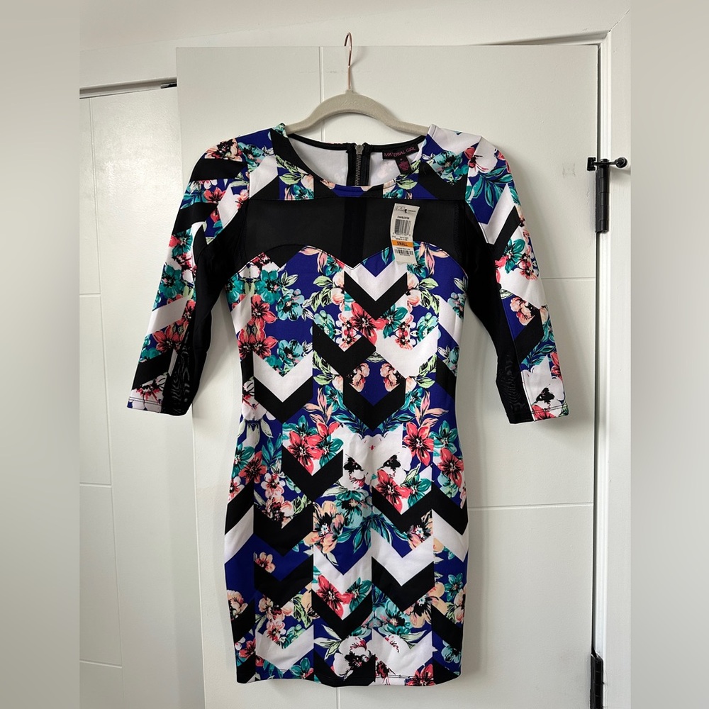 New Material Girl floral dress size S